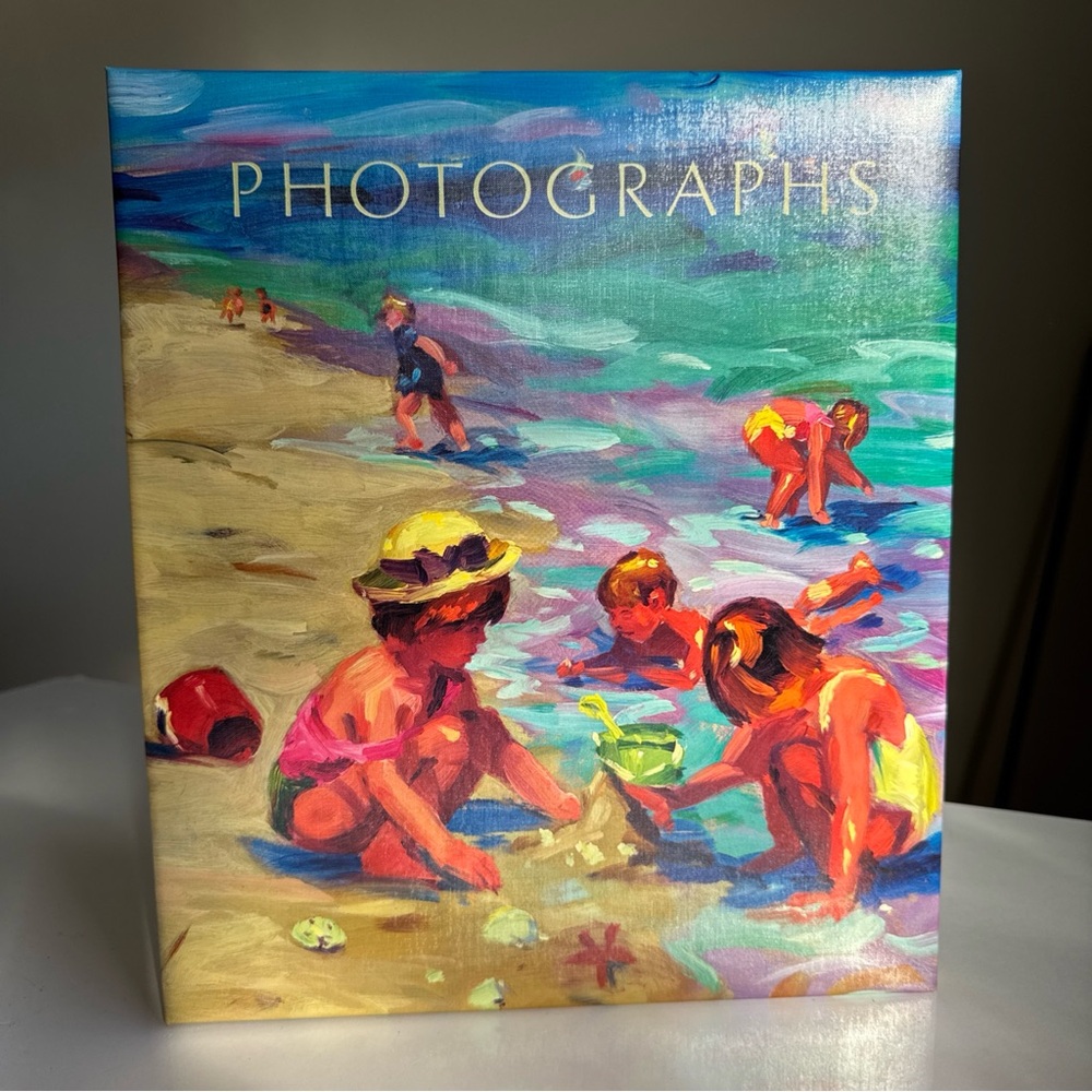 Hallmark Post Bound Album Kids BEACH VACATION Photos Scrapbook Create Your Own